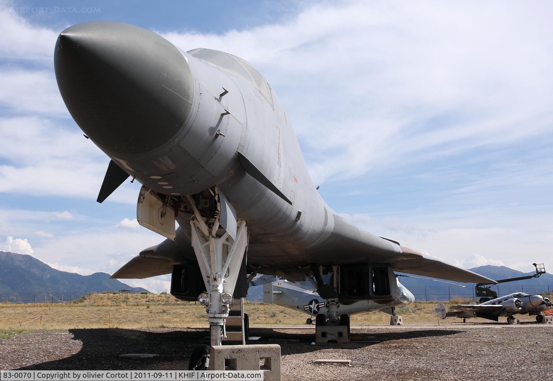 83-0070, 1983 Rockwell B-1B Lancer C/N 7, the nice B-1B