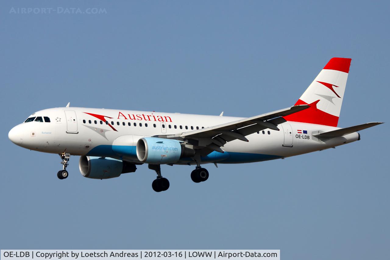 OE-LDB, 2004 Airbus A319-112 C/N 2174, named 