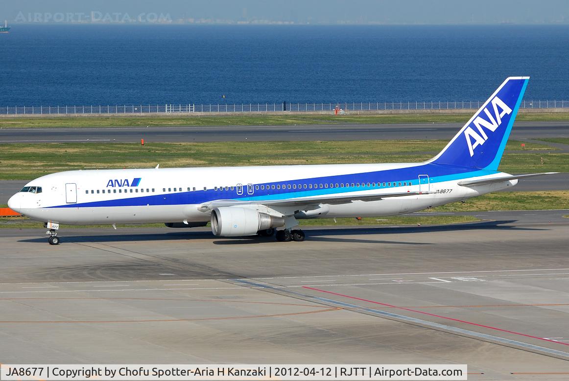 JA8677, 1994 Boeing 767-381 C/N 25662, NikonD40+TAMRON SP AF 70-200mm F/2.8 Di LD [IF]