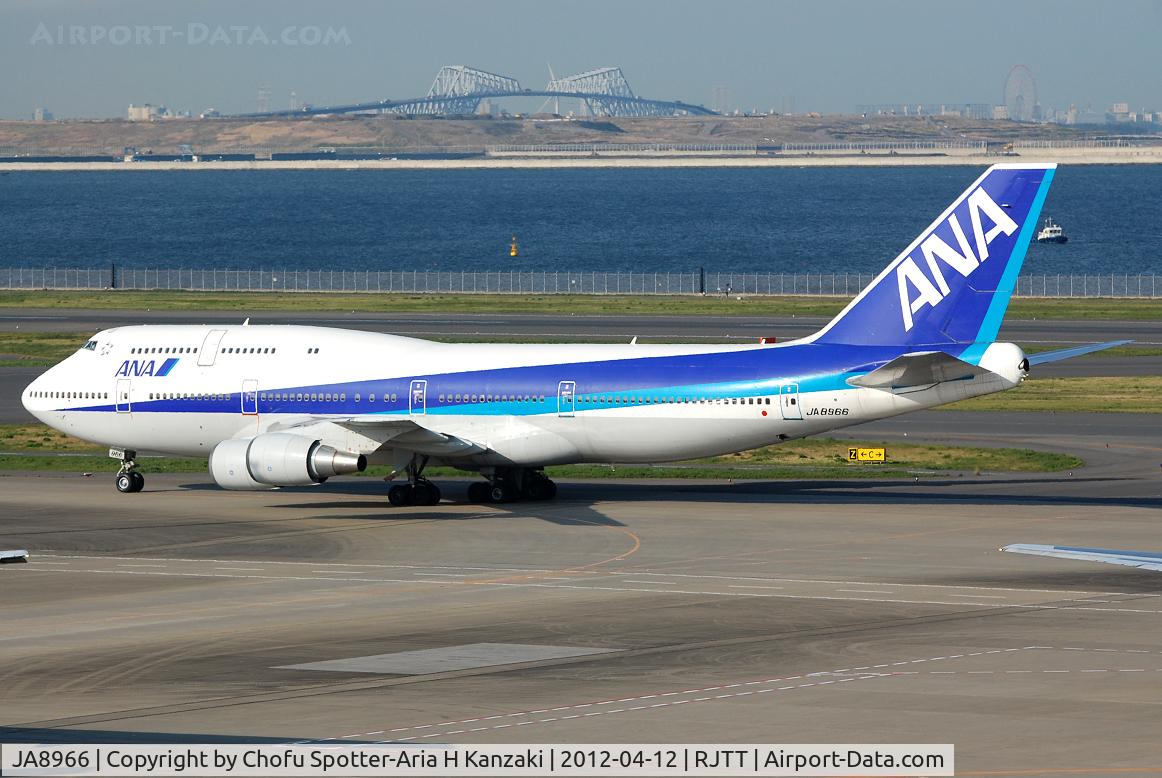 JA8966, 1995 Boeing 747-481D C/N 27442, NikonD40+TAMRON SP AF 70-200mm F/2.8 Di LD [IF]