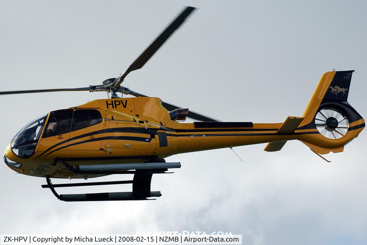 ZK-HPV, Eurocopter EC-130B-4 (AS-350B-4) C/N 4322, At Mechanics Bay Heliport