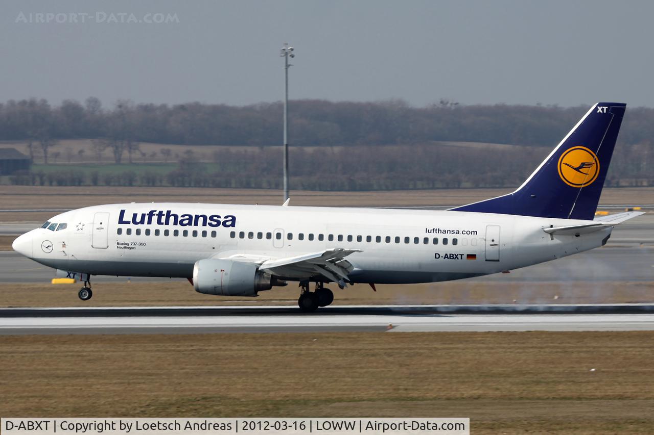 D-ABXT, 1989 Boeing 737-330 C/N 24281, named 