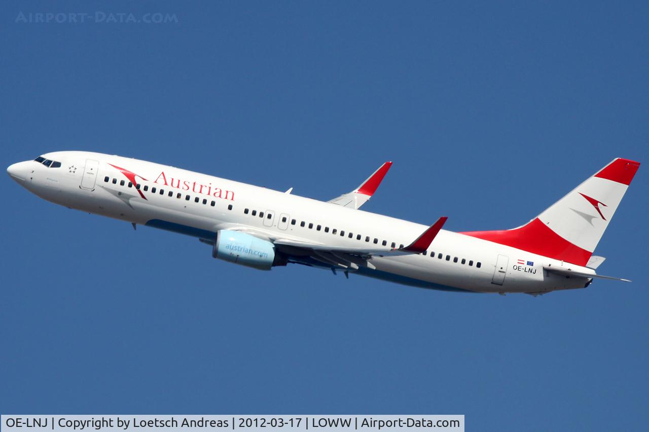 OE-LNJ, 1998 Boeing 737-8Z9 C/N 28177, named 