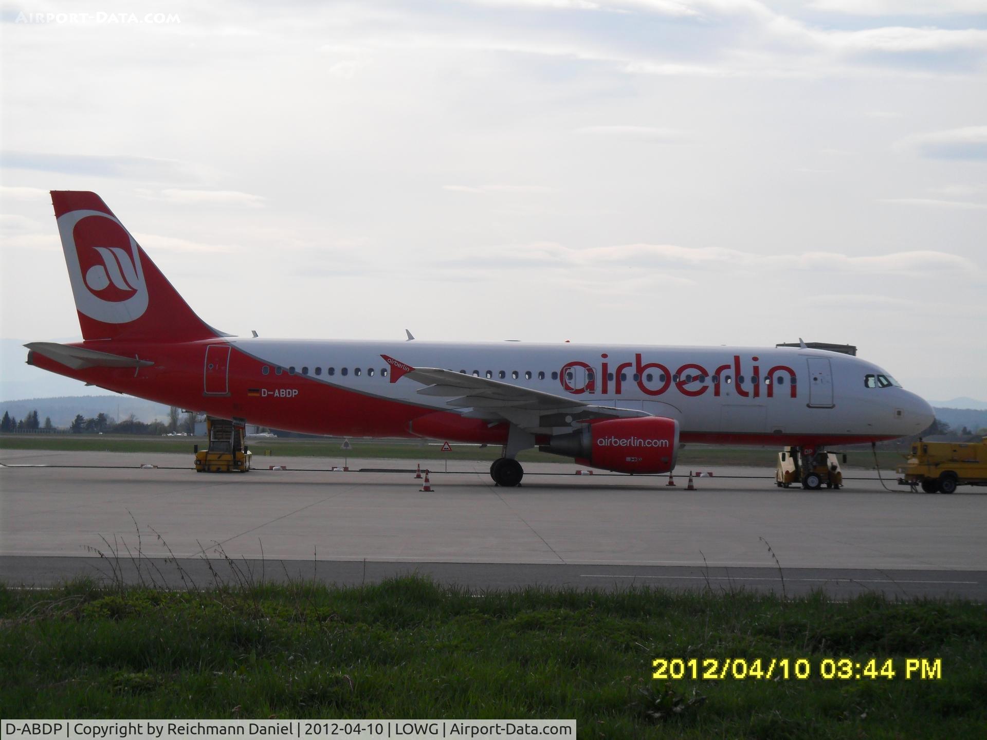 D-ABDP, 2007 Airbus A320-214 C/N 3093, Resting on the apron for her next flight...