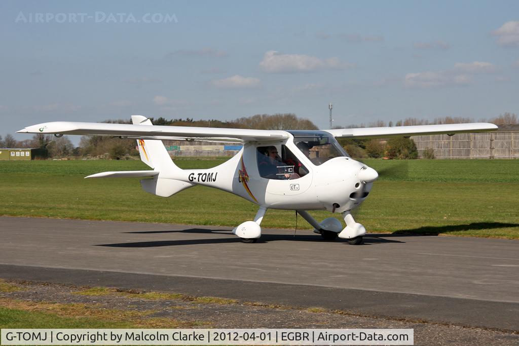 G-TOMJ, 2003 Flight Design CT2K C/N 7975, Flight Design CT2K, Breighton Airfield's 2012 April Fools Fly-In.