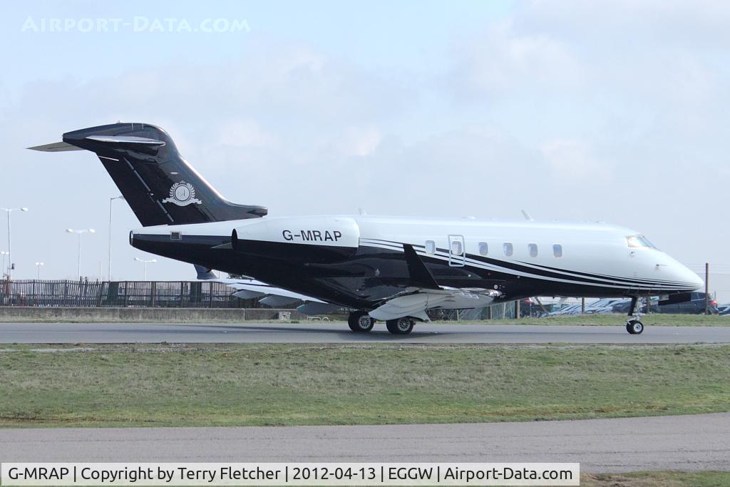 G-MRAP, 2004 Bombardier Challenger 300 (BD-100-1A10) C/N 20023, 2004 Bombardier BD-100-1A10, c/n: 20023 at Luton