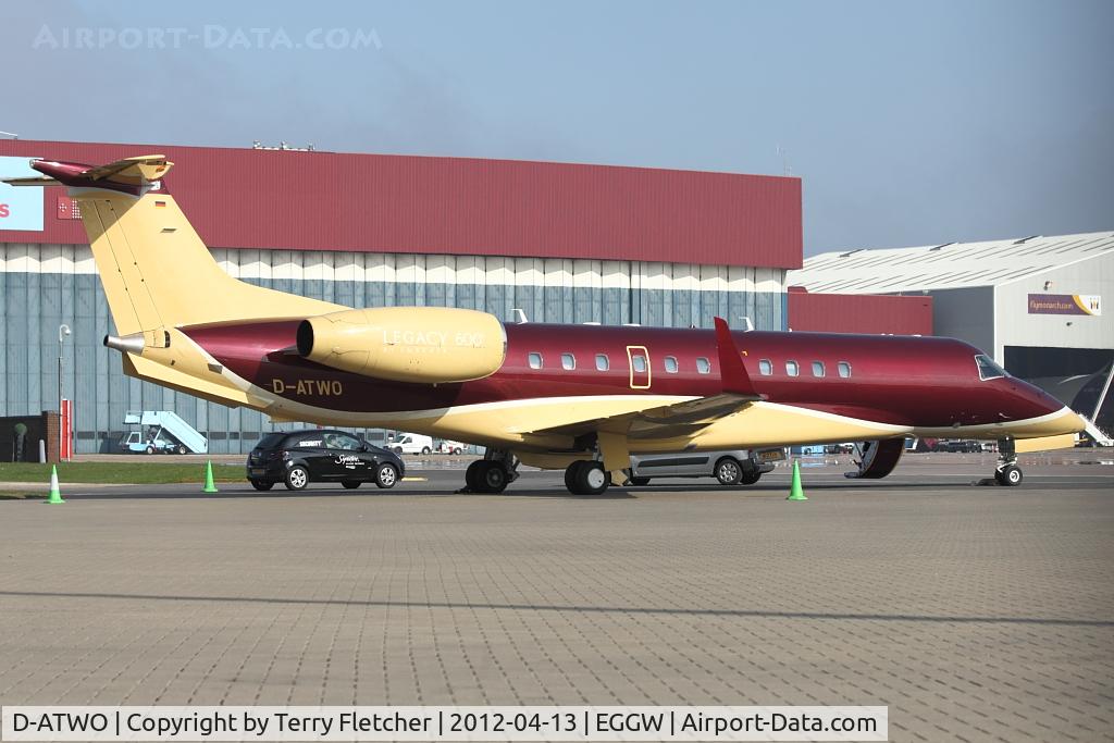 D-ATWO, 2007 Embraer EMB-135BJ Legacy C/N 14501010, 2007 Embraer EMB-135BJ Legacy, c/n: 14501010 at Luton