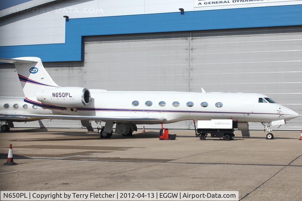 N650PL, 2007 Gulfstream Aerospace GV-SP (G550) C/N 5148, 2007 Gulfstream Aerospace GV-SP, c/n: 5148 at Luton