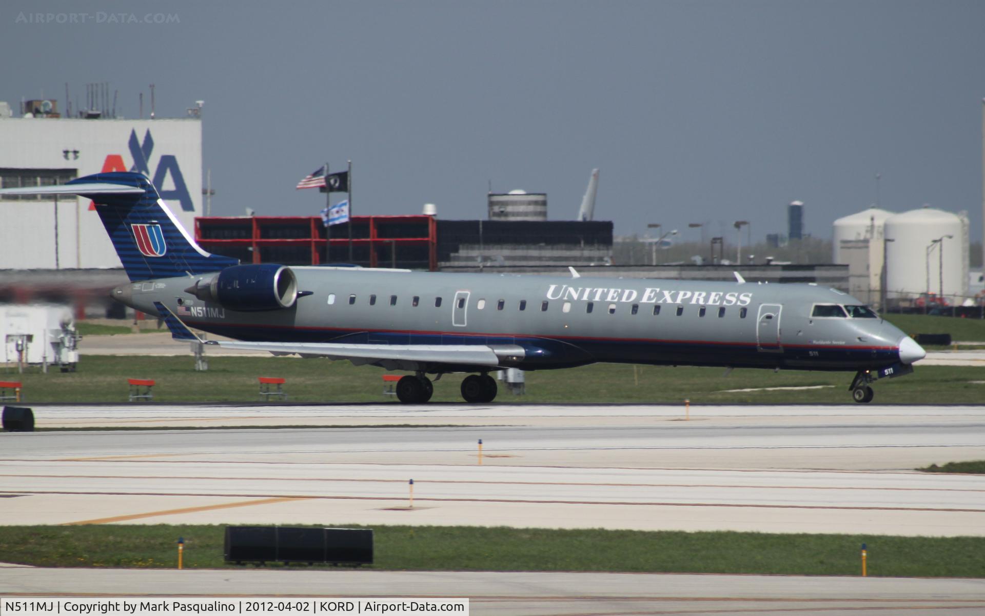 N511MJ, 2003 Bombardier CRJ-700 (CL-600-2C10) Regional Jet C/N 10104, CL-600-2C10