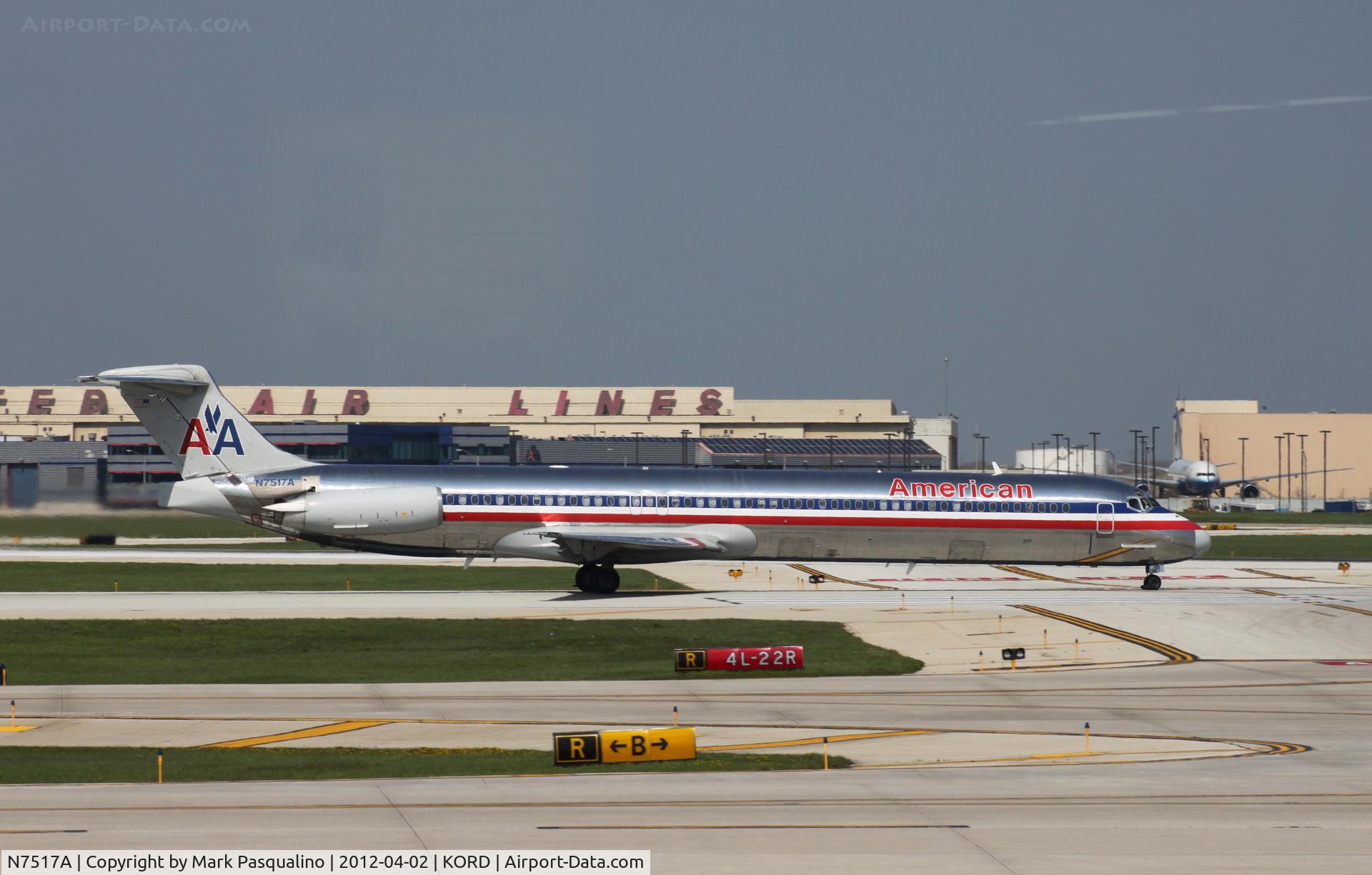 N7517A, 1990 McDonnell Douglas MD-82 (DC-9-82) C/N 49894, MD-82