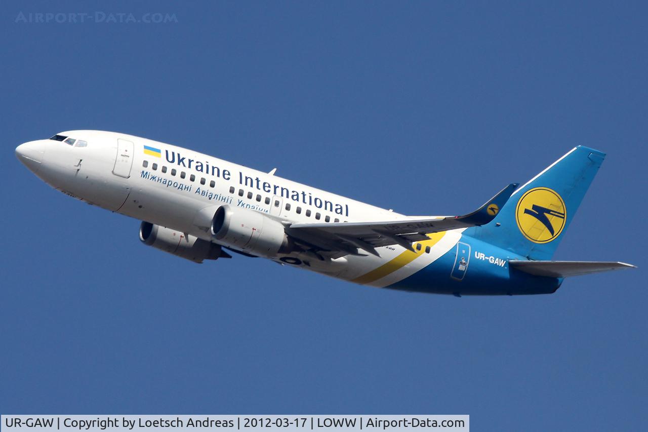 UR-GAW, 1991 Boeing 737-5Y0 C/N 24898, Ukraine International