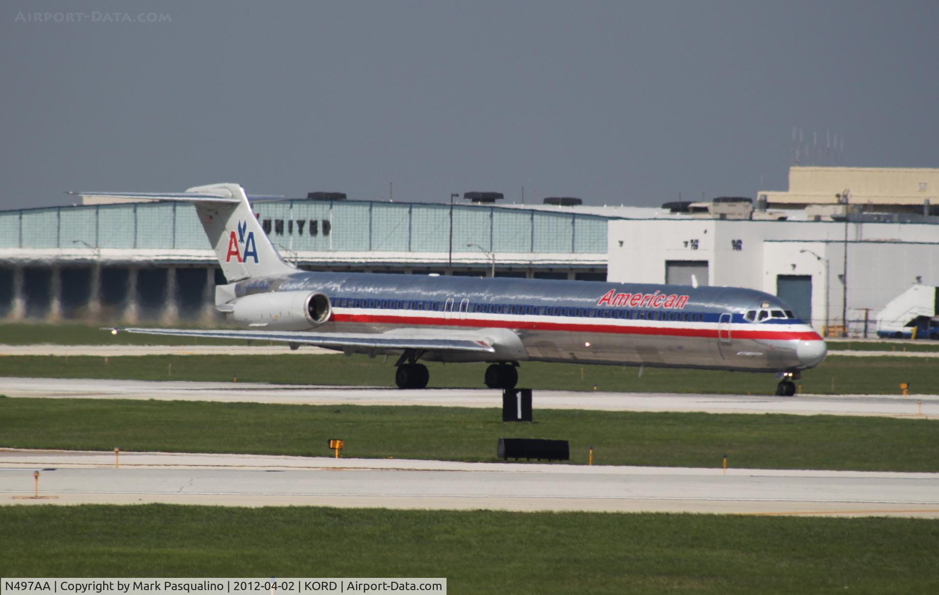 N497AA, 1989 McDonnell Douglas MD-82 (DC-9-82) C/N 49735, MD-82
