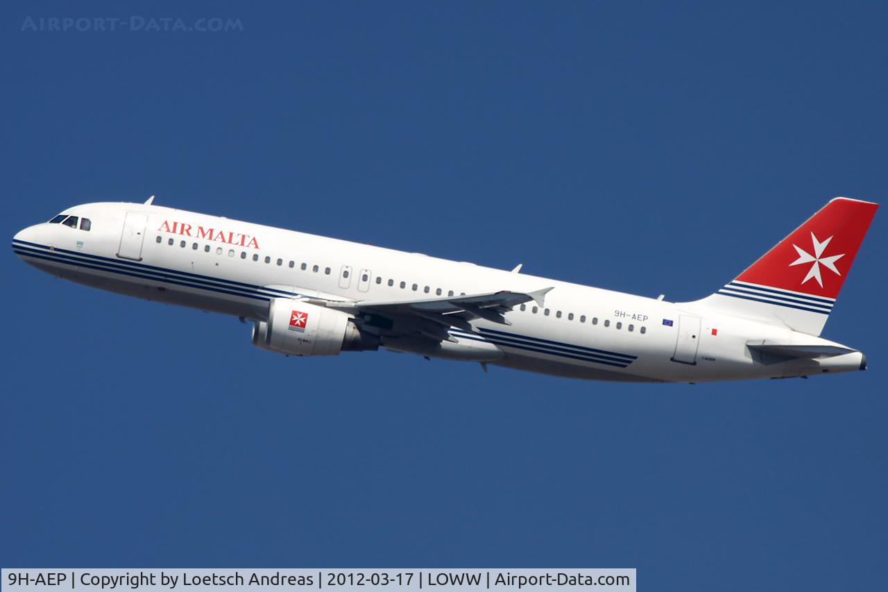 9H-AEP, 2007 Airbus A320-214 C/N 3056, Air Malta