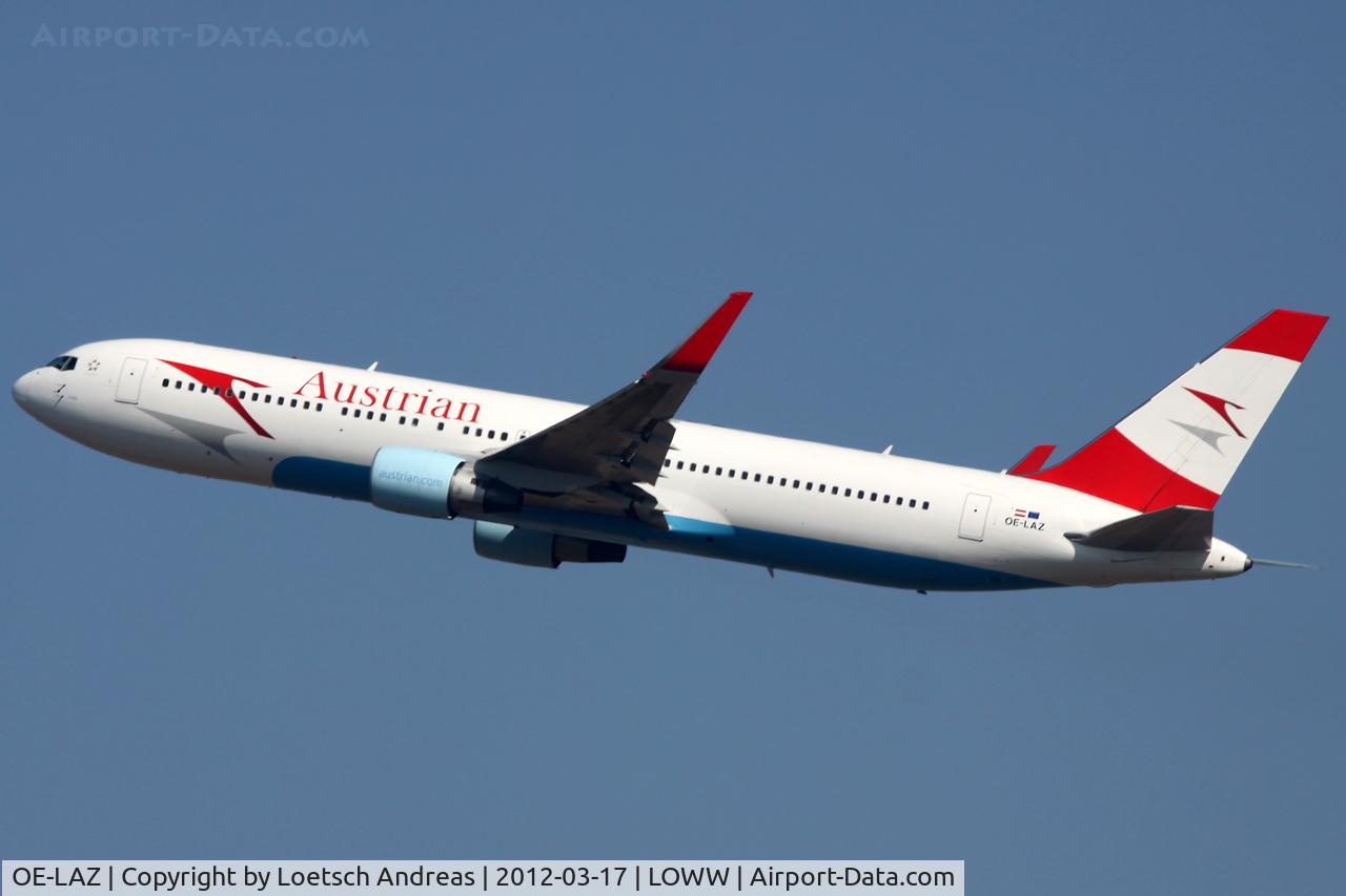 OE-LAZ, 1999 Boeing 767-3Z9 C/N 30331, named 