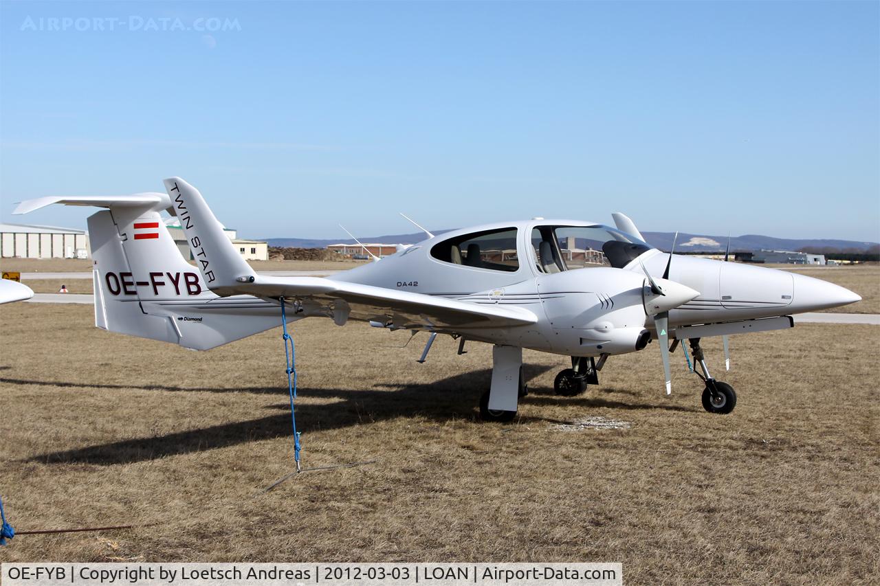 OE-FYB, Diamond DA-42 Twin Star C/N 42.365, DA42 Diamond Aicraft