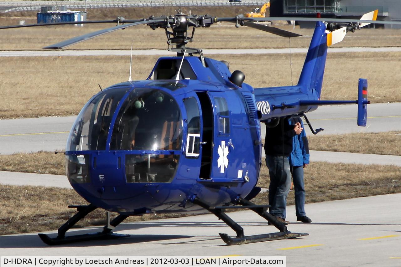D-HDRA, MBB Bo-105S C/N S-391, BO105 Flymed