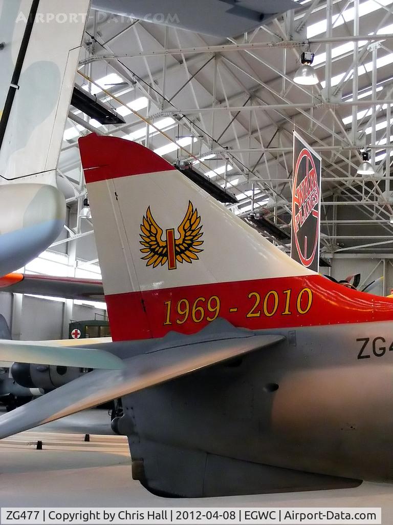 ZG477, 1990 British Aerospace Harrier GR.9A C/N P67, special commemorative 