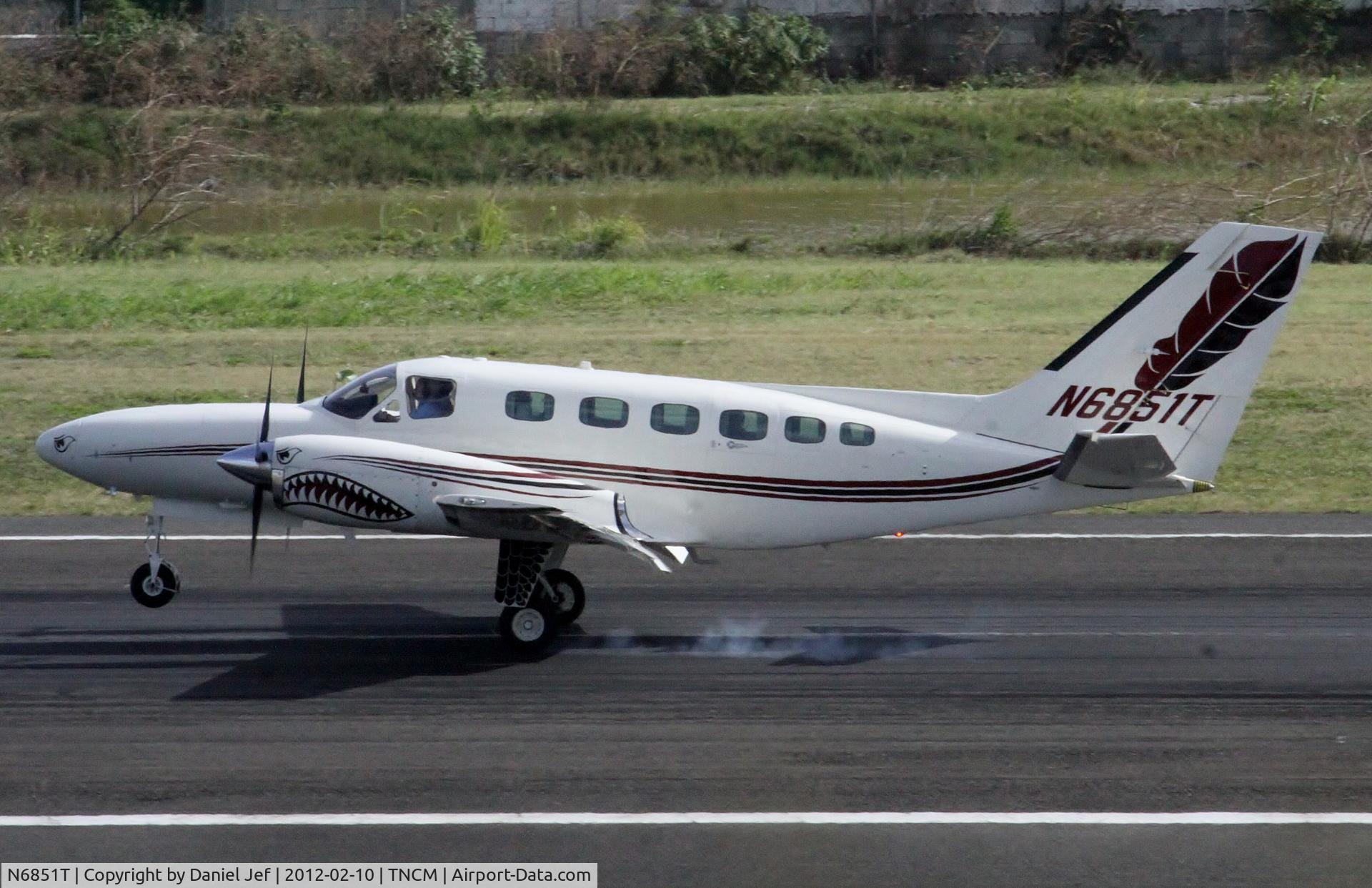 N6851T, 1981 Cessna 441 C/N 441-0211, N6851T