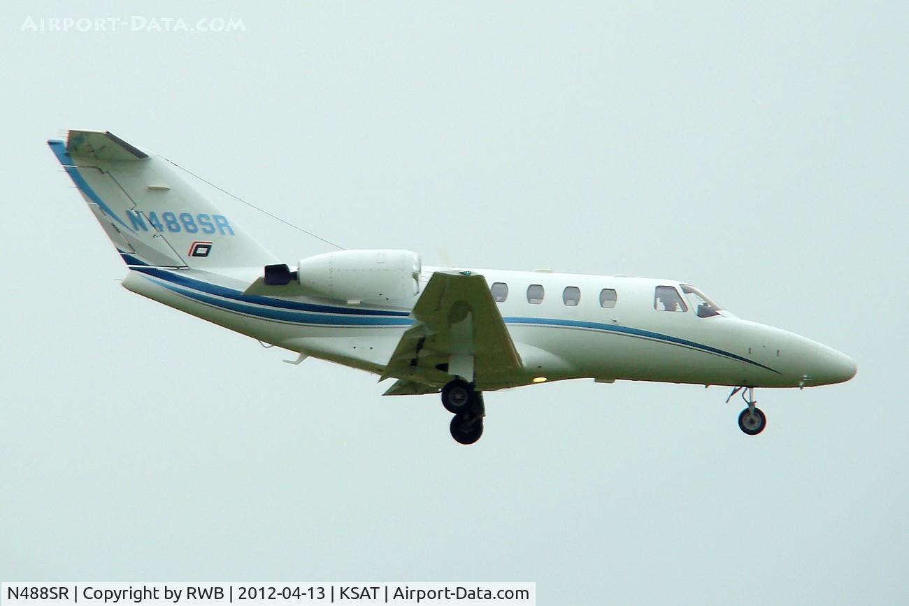 N488SR, 2002 Cessna 525 C/N 525-0488, On approach 12R