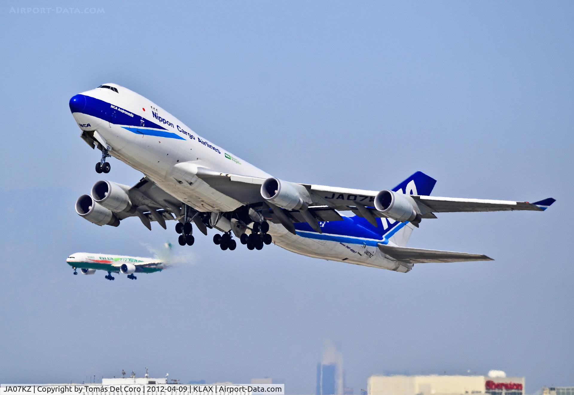 JA07KZ, 2008 Boeing 747-4KZF C/N 36134, JA07KZ Nippon Cargo Airlines - NCA Boeing 747-4KZF/SCD (cn 36134/1405) 