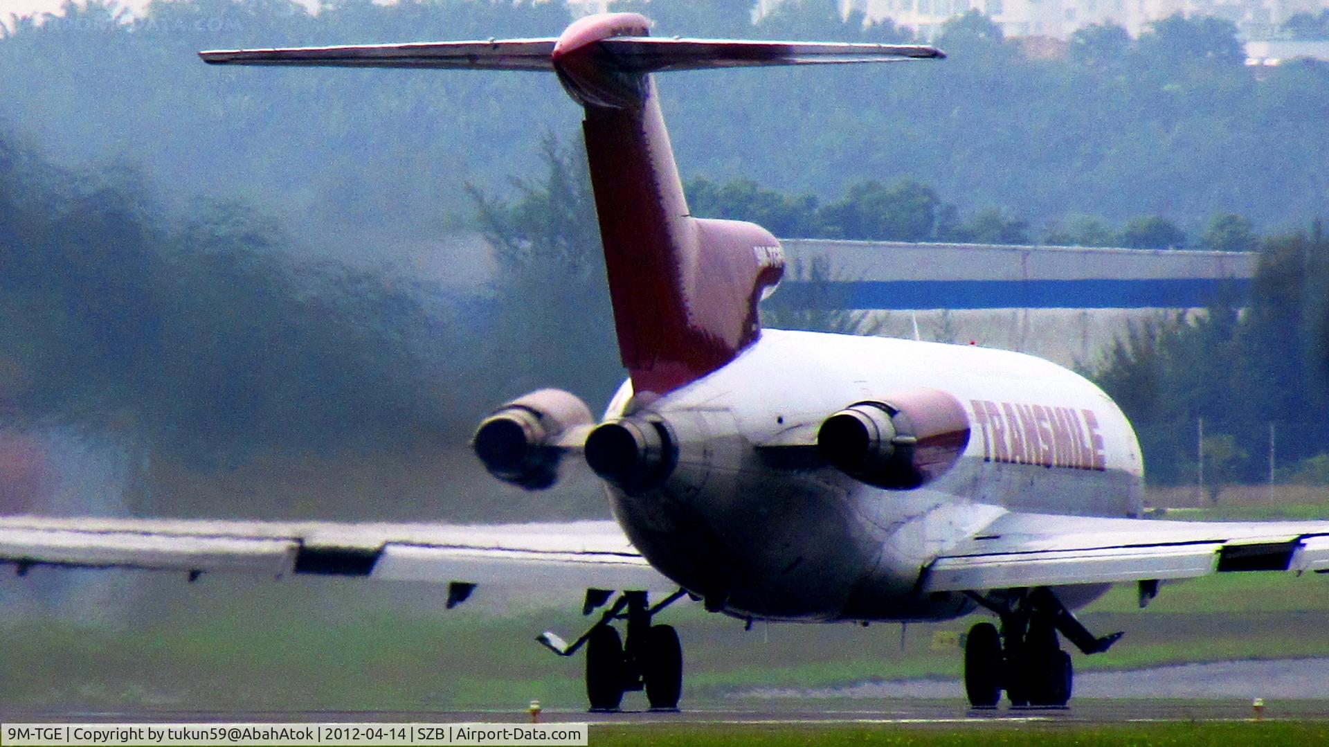 9M-TGE, 1979 Boeing 727-247F C/N 21697, Transmile Air Services
