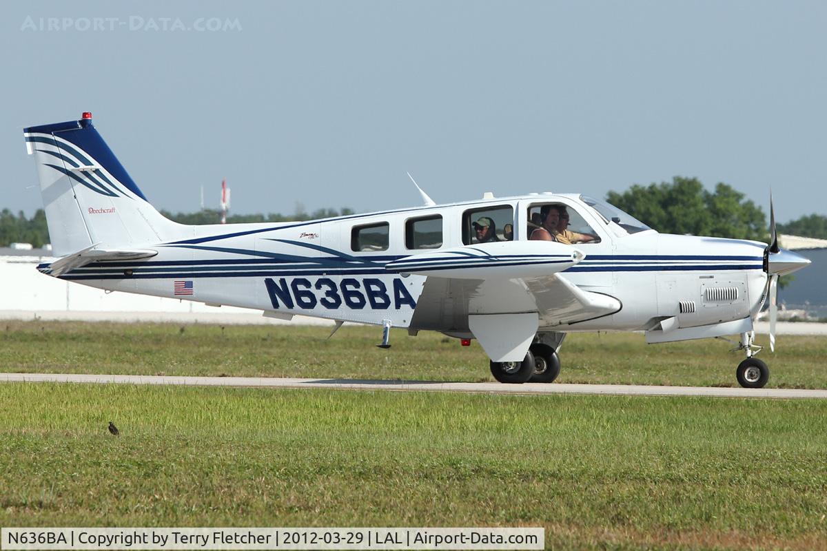 N636BA, 2003 Raytheon Aircraft Company A36 Bonanza C/N E-3482, Raytheon Aircraft Company A36, c/n: E-3482 at 2012 Sun N Fun