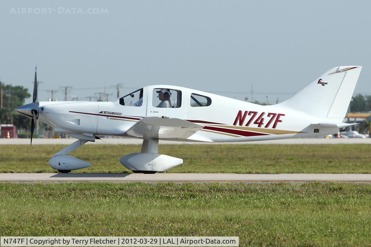 N747F, 2001 Team Tango Foxtrot C/N F001, 2001 Haupt Charles FOXTROT, c/n: F001 at 2012 Sun N Fun