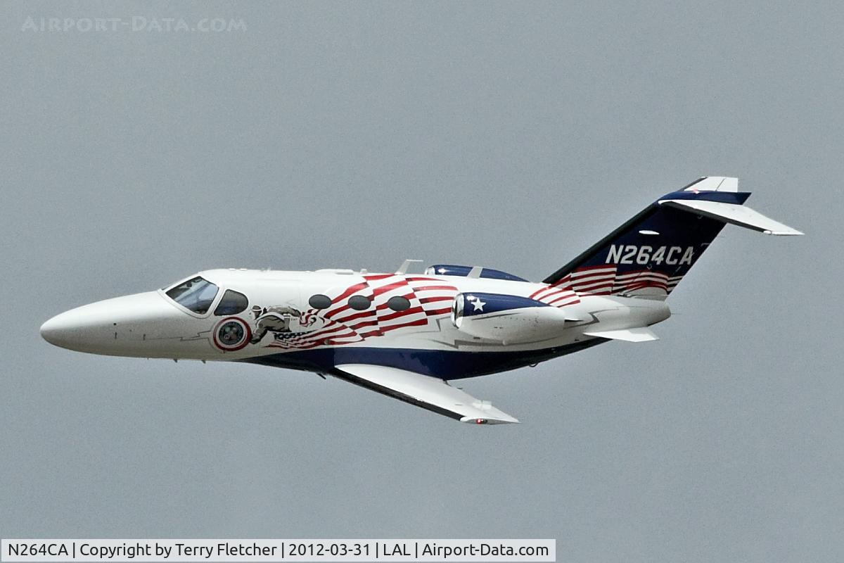 N264CA, Cessna 510 Citation Mustang C/N 510-0381, Cessna 510, c/n: 510-0381 displaying at 2012 Sun N Fun