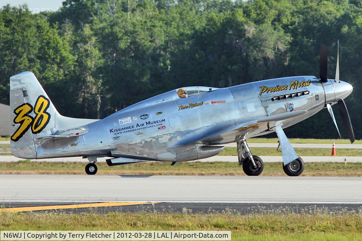 N6WJ, North American P-51 XR C/N 44-88, World Jet Inc P-51 XR, c/n: 44-88 ex 44-73518 at 2012 Sun N Fun