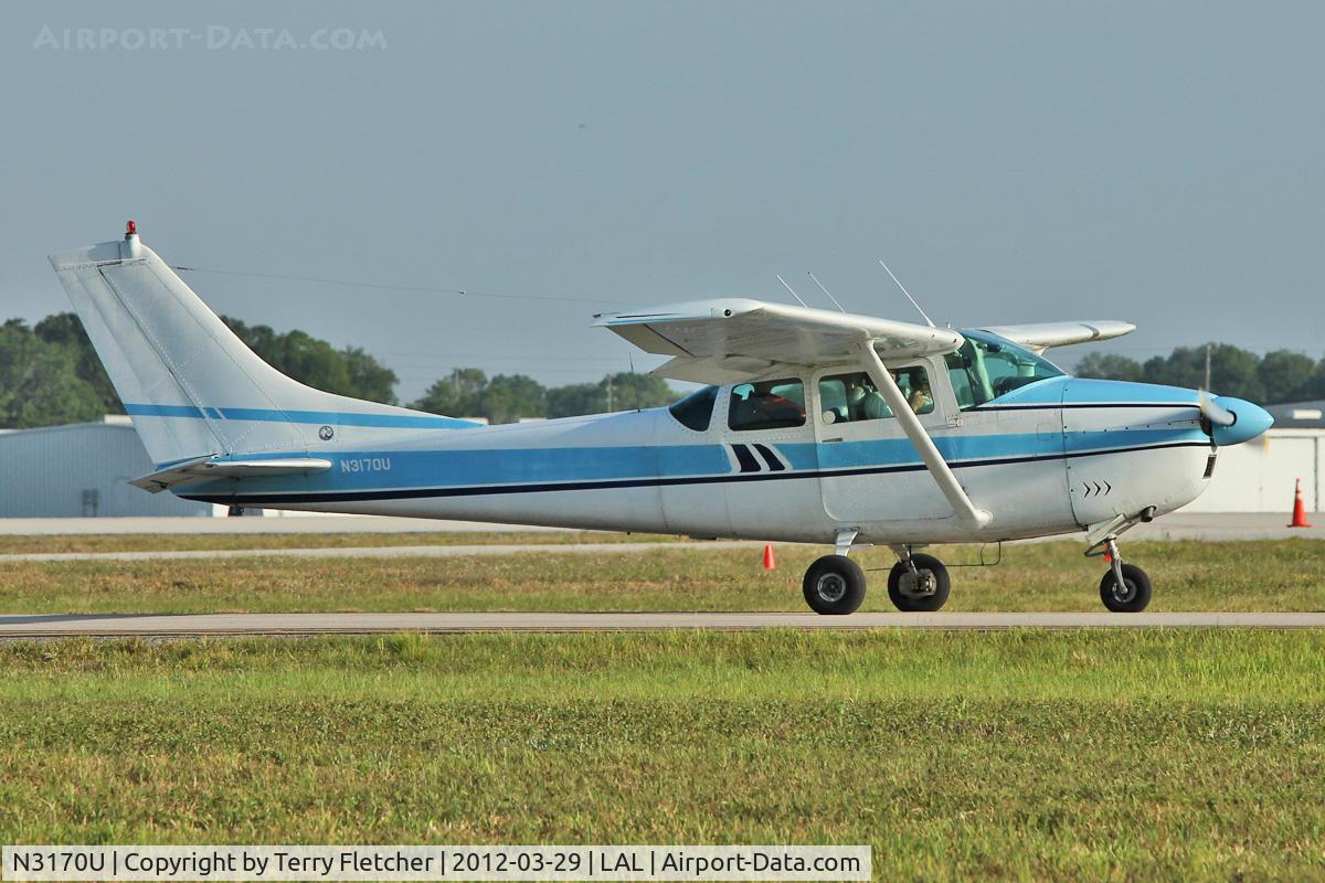 N3170U, 1962 Cessna 182F Skylane C/N 18254570, 1962 Cessna 182F, c/n: 18254570 at 2012 Sun N Fun