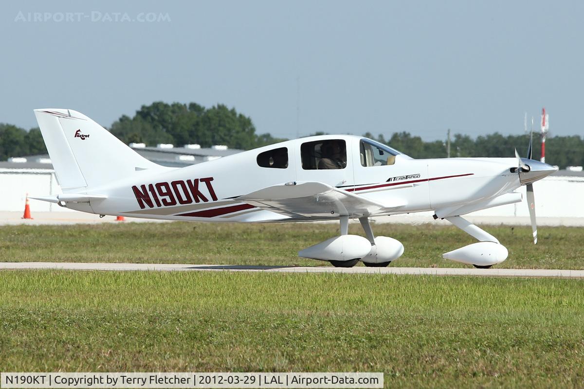 N190KT, 2003 Team Tango Foxtrot C/N F003, 2003 Miller Thomas M FOXTROT, c/n: F003 at 2012 Sun N Fun