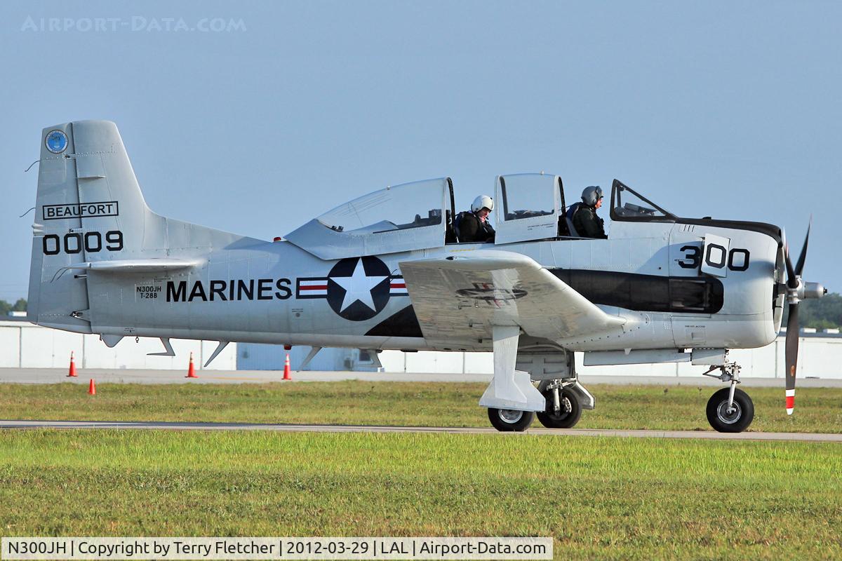 N300JH, 1955 North American T-28B Trojan C/N 219-8, 1955 North American T-28B, c/n: 140009 at 2012 Sun N Fun
