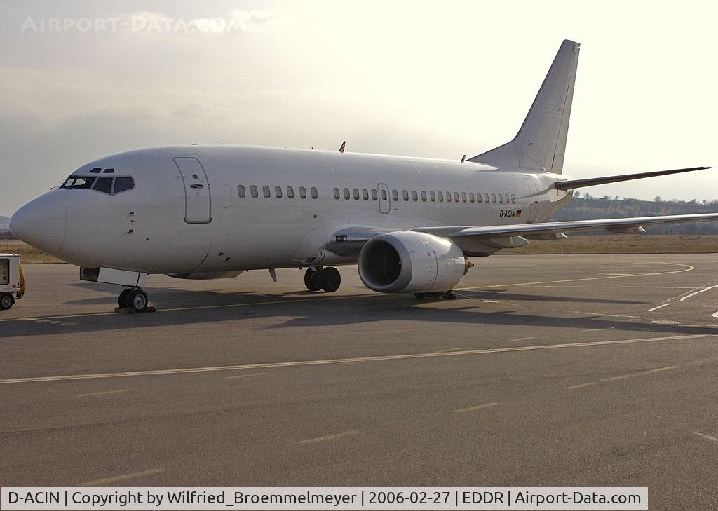 D-ACIN, 1990 Boeing 737-53C C/N 24825, Parked on Apron.