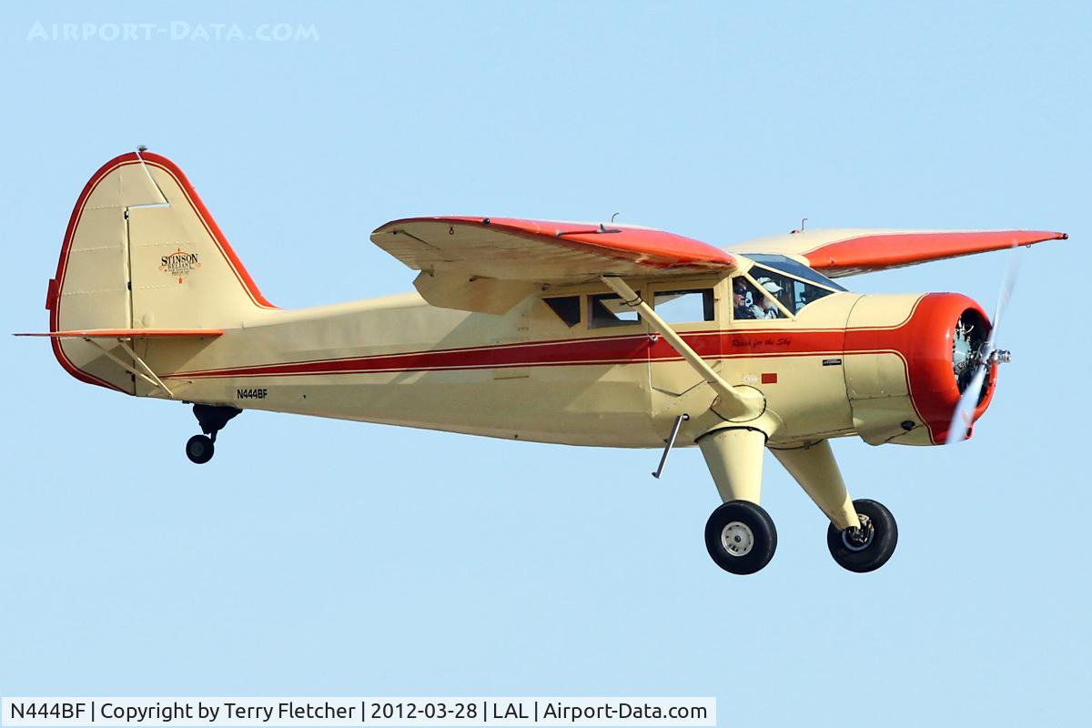 N444BF, 1947 Stinson V77 Reliant C/N 77-434, 1947 Stinson V77, c/n: 77-434 at 2012 Sun N Fun