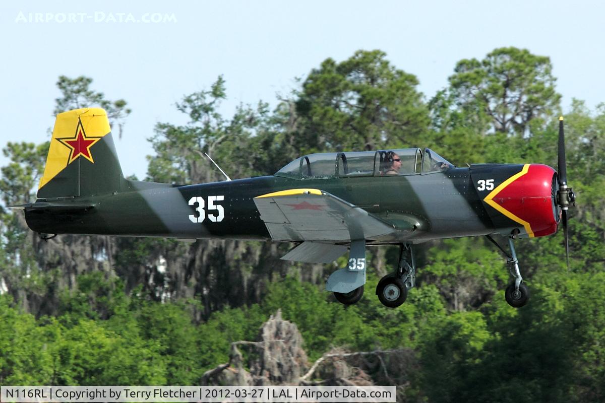 N116RL, 1980 Nanchang CJ-6A C/N 3051222, 1980 Nanchang China CJ-6A, c/n: 3051222 at 2012 Sun N Fun