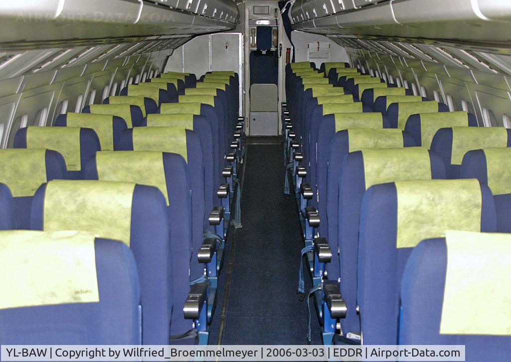 YL-BAW, 1989 Fokker 50 C/N 20148, Inside the Cabin of this Fokker 50.