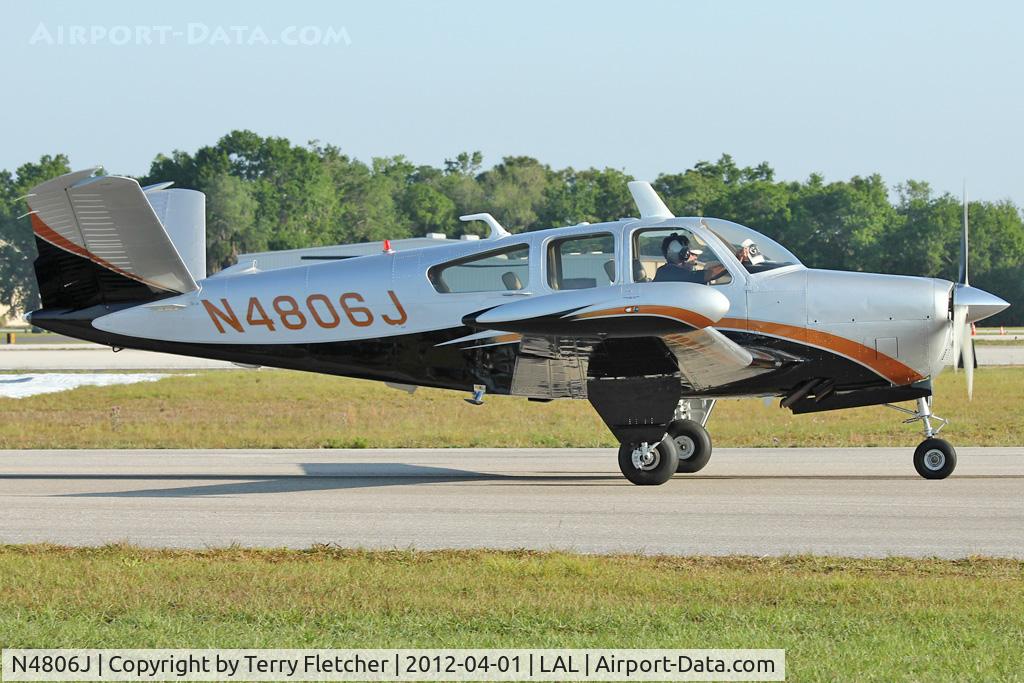 N4806J, 1966 Beech V35 Bonanza C/N D-8353, 1966 Beech V35, c/n: D-8353 at 2012 Sun N Fun