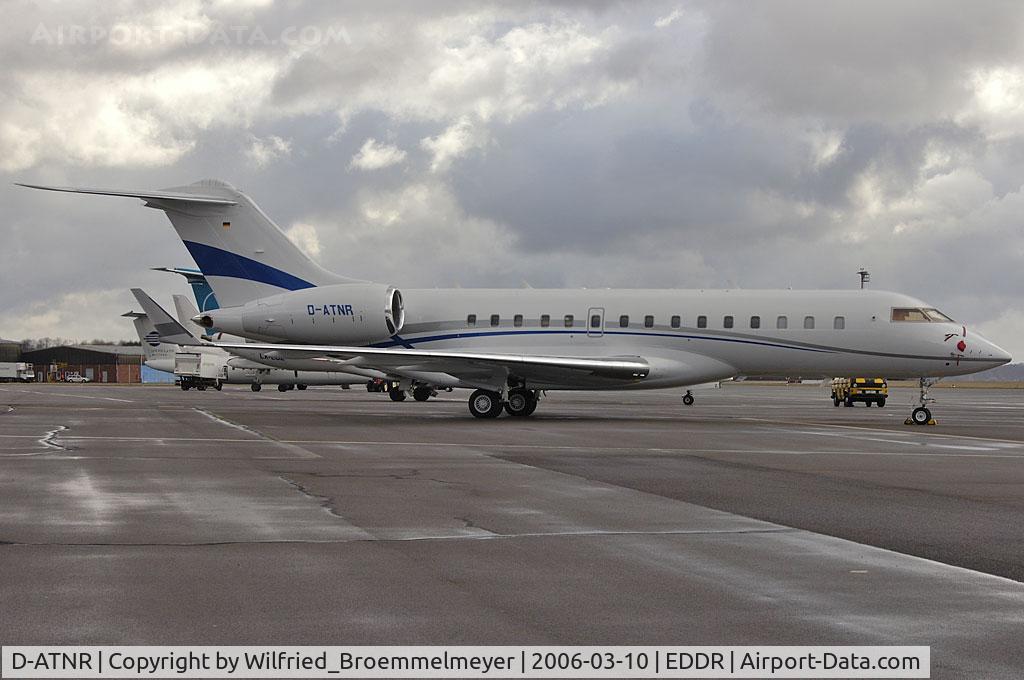 D-ATNR, 2004 Bombardier BD-700-1A10 Global Express XRS C/N 9159, Parked on Main Apron.