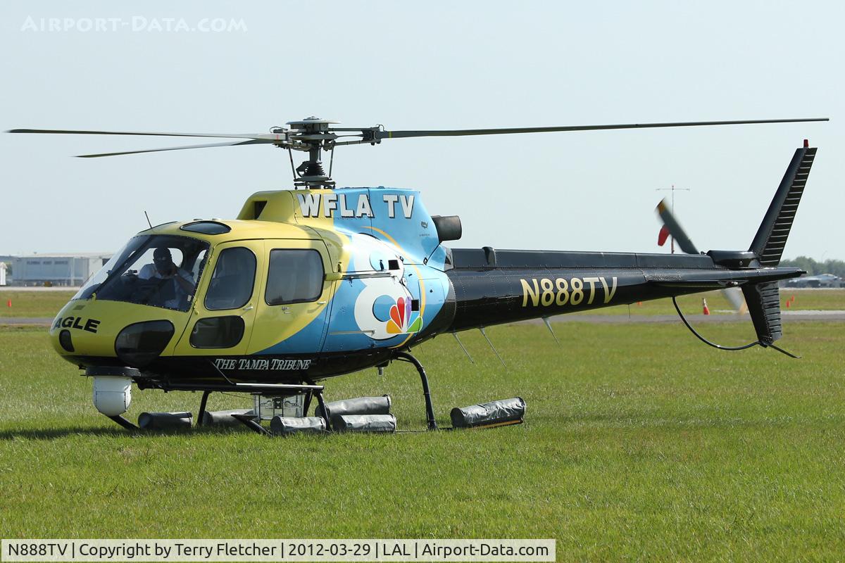 N888TV, 1978 Aerospatiale AS-350B Ecureuil C/N 2007, 1978 S.n.i.a.s. AS-350B ECUREUIL, c/n: 2007 at 2012 Sun N Fun