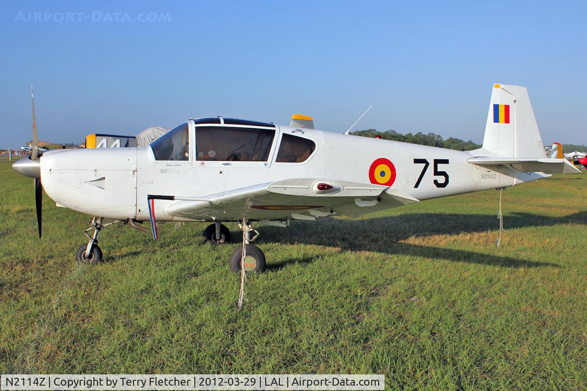 N2114Z, 1982 IAR IAR-823 C/N 75, 1982 Iar Sa Brasov IAR 823, c/n: 75 at 2012 Sun N Fun