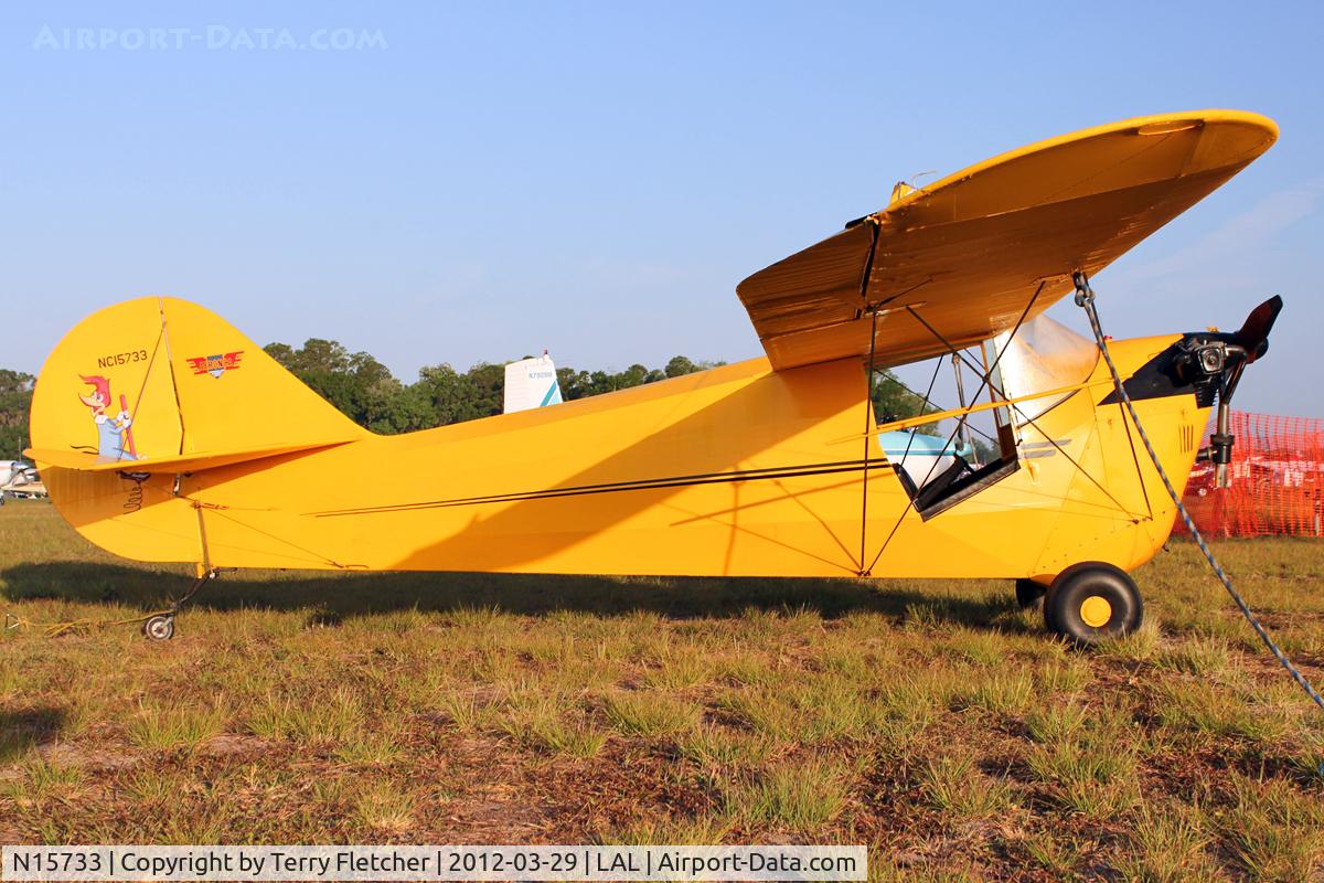 N15733, 1936 Aeronca C-3 C/N A-633, 1936 Aeronca C-3, c/n: A-633 at 2012 Sun N Fun