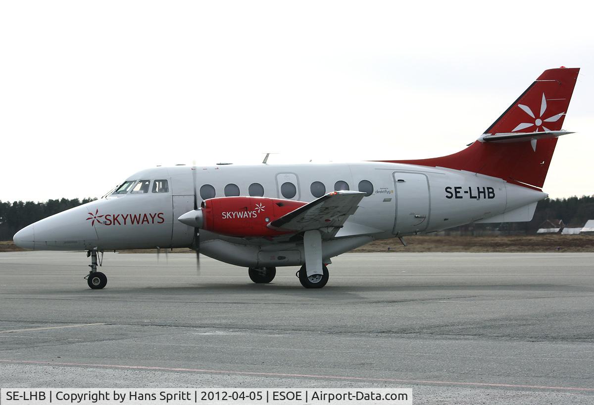 SE-LHB, 1989 British Aerospace BAe-3112 Jetstream 31 C/N 844, Direktflyg Jetstream