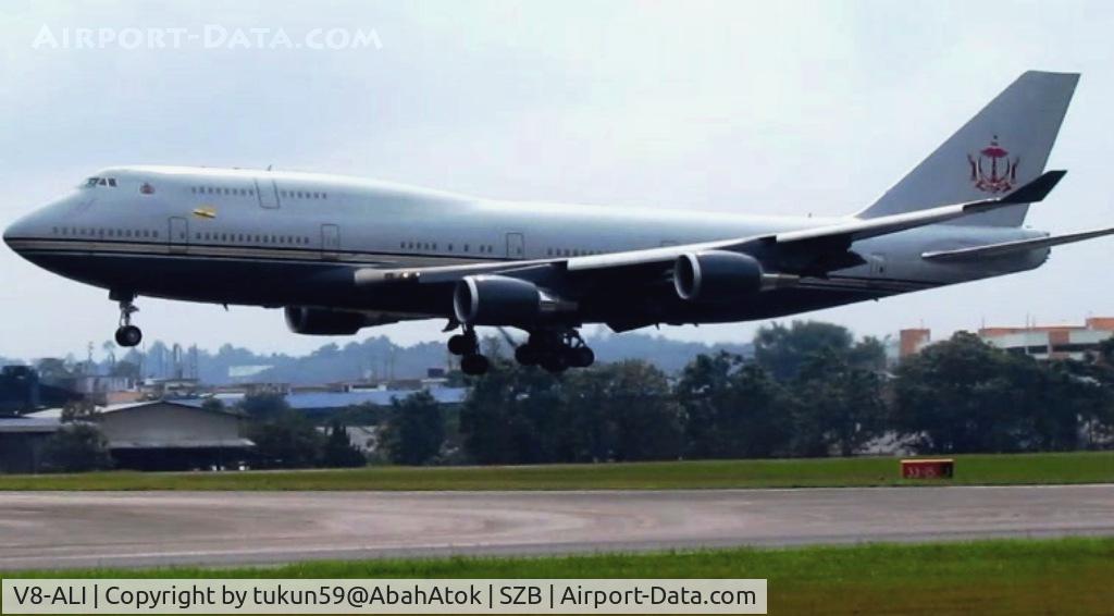 V8-ALI, 1992 Boeing 747-430 C/N 26426, Brunei Government