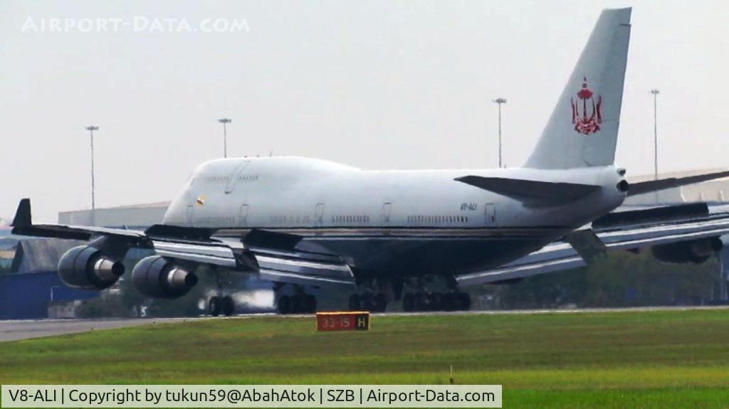 V8-ALI, 1992 Boeing 747-430 C/N 26426, Brunei Government
