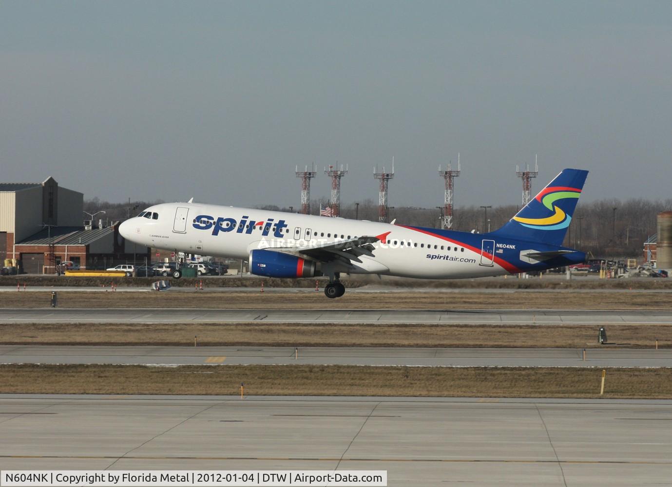 N604NK, 2010 Airbus A320-232 C/N 4431, Spirit A320