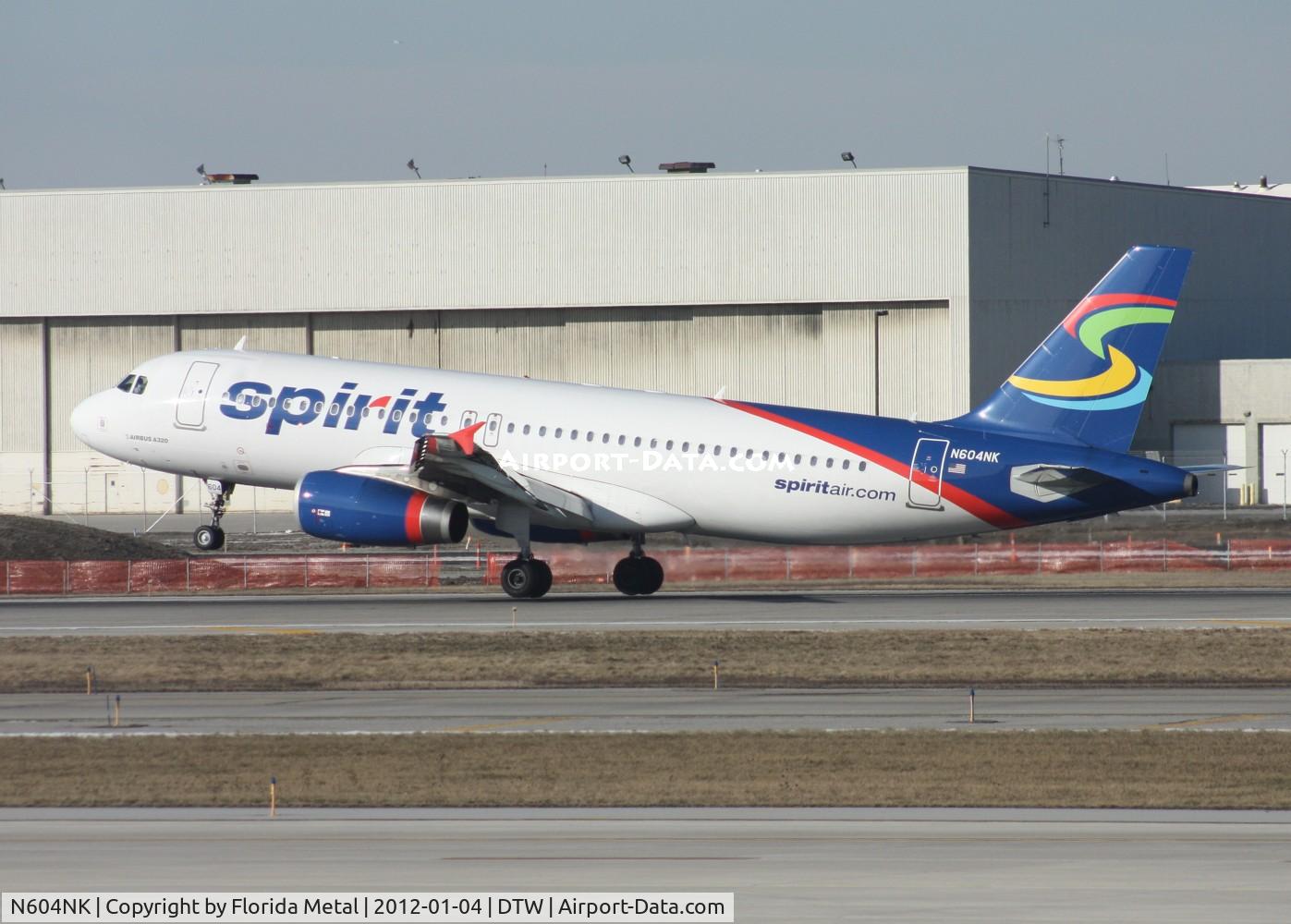 N604NK, 2010 Airbus A320-232 C/N 4431, Spirit A320