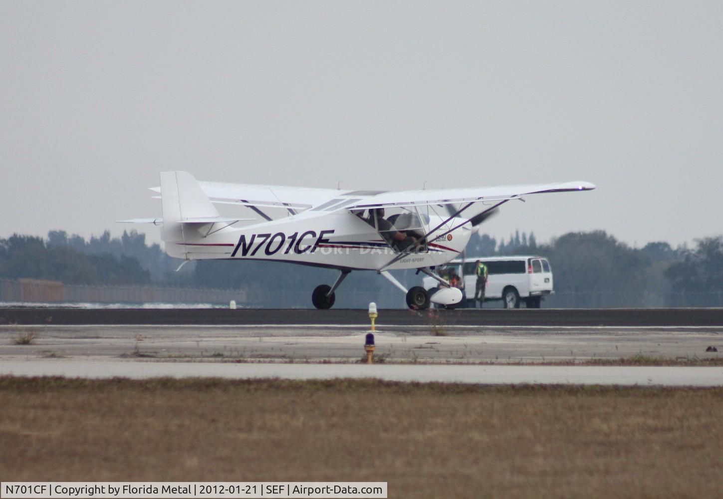 N701CF, 2007 Aeropro Eurofox LSA C/N 237 07, Eurofox