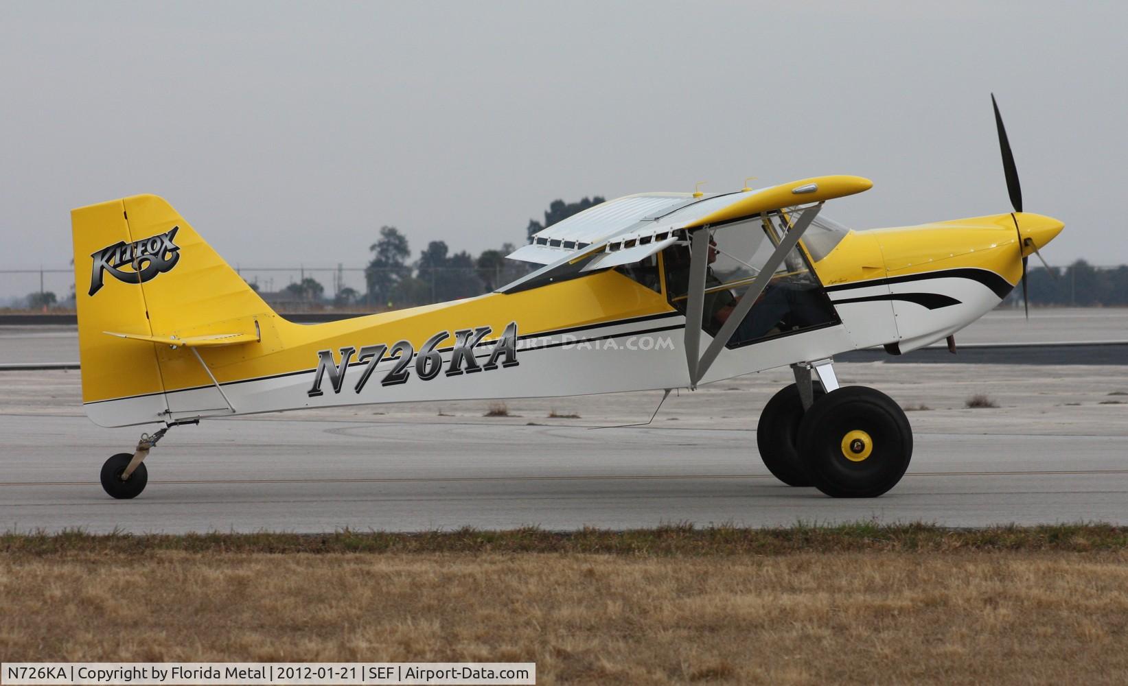 N726KA, Foxair Kitfox Light Sport C/N KA09046153, Supersport