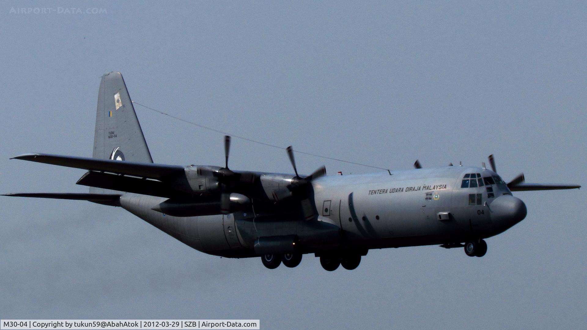 M30-04, 1976 Lockheed C-130H Hercules C/N 382-4685, Royal Malaysian Air Force
