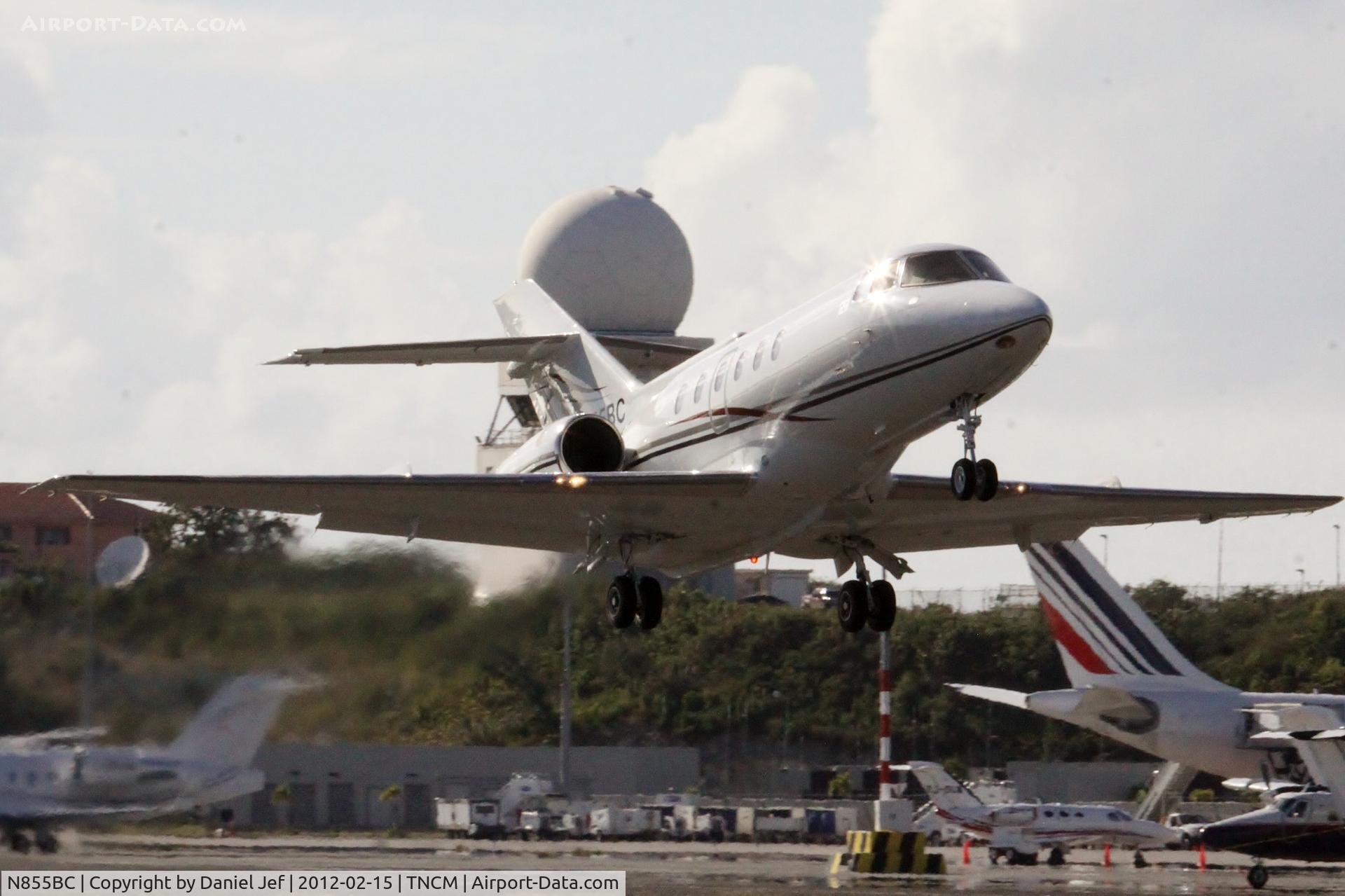 N855BC, 1986 British Aerospace BAe.125 Series 800A C/N 258055, N855BC